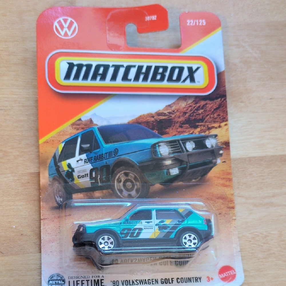 Matchbox '90 Volkswagen Golf Country Die-Cast Car